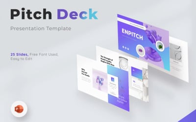 Enpitch- Pitch deck PowerPoint prezentációs sablon