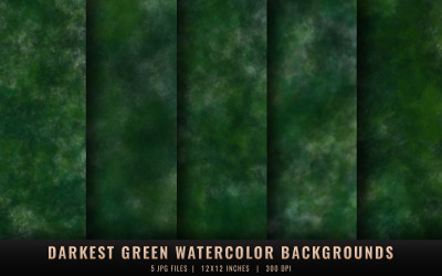 Sfondi ad acquerello verde più scuro
