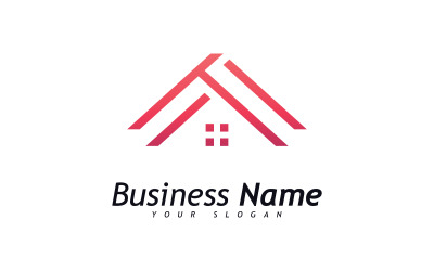 House logo vector template, Creative Real estate and house building icon logo Template 0