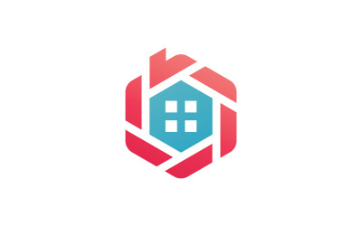 House logo vector template, Creative Real estate and house building icon logo Template 3