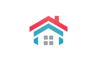 House logo vector template, Creative Real estate and house building icon logo Template 4