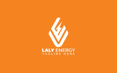 LALY ENERGY logo template