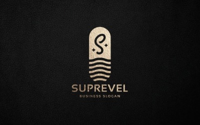 Logo professionale lettera S di Suprevel