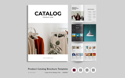 Product Catalog Design Layout Template
