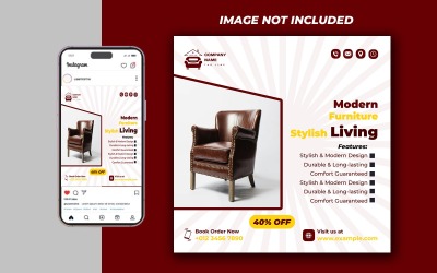Furniture Social Media Post - Suitable for Multiple Platforms - 021