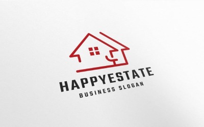 Logo del professionista immobiliare felice