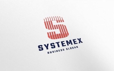 Логотип Systemex Letter S Professional