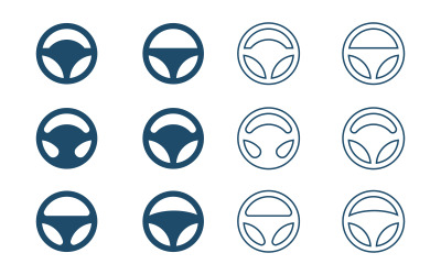 Driver education icon Template vector illustration design v.2