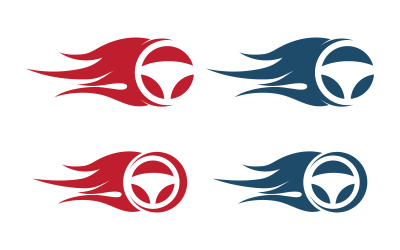 Driver education icon Template vector illustration design v.3