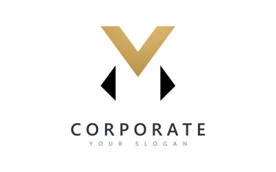 M e V MV logo design vettoriale, logo iniziale creativo design vettoriale 8