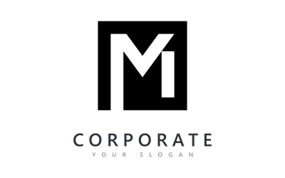 M en V MV logo vector ontwerp, Creatief initieel logo vector ontwerp 5