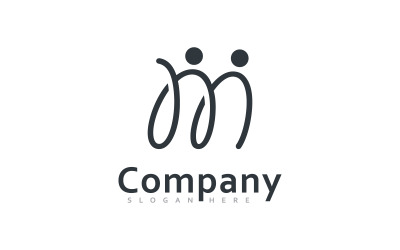 M en V MV logo vector ontwerp, Creatief initieel logo vector ontwerp 9
