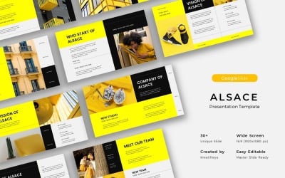 Alsazia – Modello di presentazione aziendale di Google