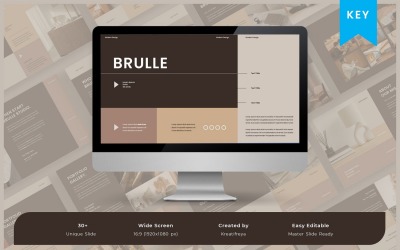 Brulle – Business Keynote sablon