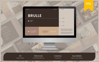 Brulle – Szablon Google Slide dla firm