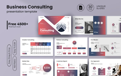 Business Consulting Google Slide Mall