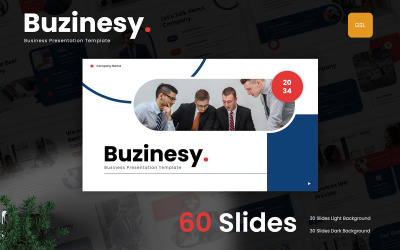 Buzinesy – Business-Vorlage für Google Slides