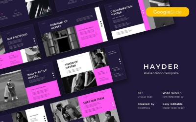 Hayder – Business Google Slide Mall