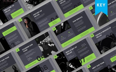 Hellas – Business Keynote sablon