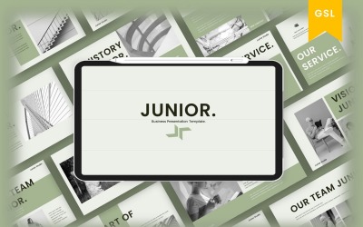 Junior – Üzleti Google Diasablon