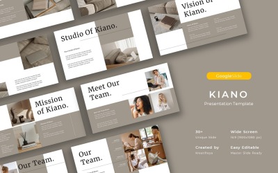 Kiano – Бизнес Google Slide