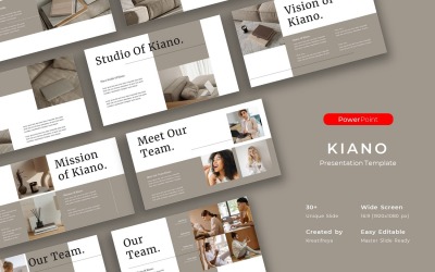 Kiano – Бизнес-шаблон PowerPoint