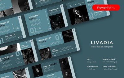 Livadia – Business PowerPoint sablon