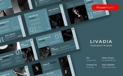 Livadia – Modello di PowerPoint aziendale