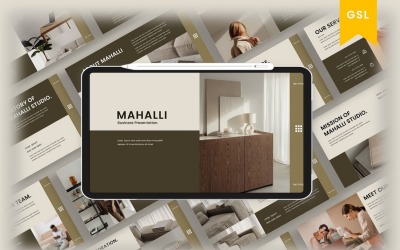 Mahali – бізнес-шаблон слайдів Google