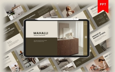 Mahali – Business PowerPoint-Vorlage