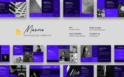Mazena – Business Google Slide Mall