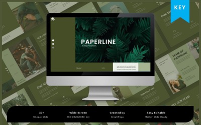 Paperline – Business Keynote-mall
