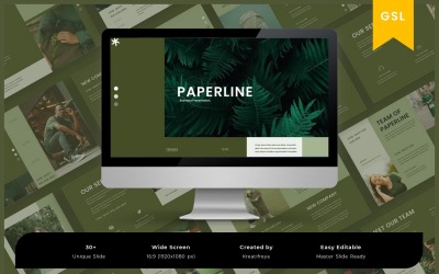 Paperline – 商务 Google 幻灯片模板