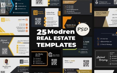 Business Card Template - Corporate Identity - E-cards