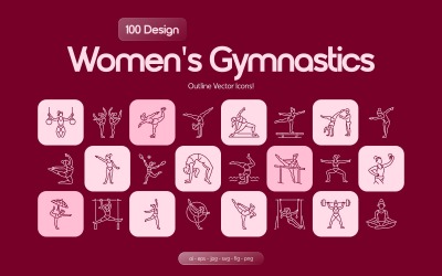 Icônes de la gymnastique féminine moderne