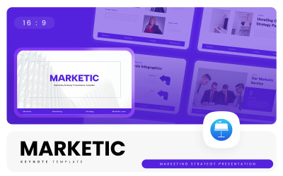 Marketic – Marketing Strategy Keynote Template