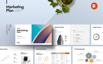 Modello di piano di marketing Guddo