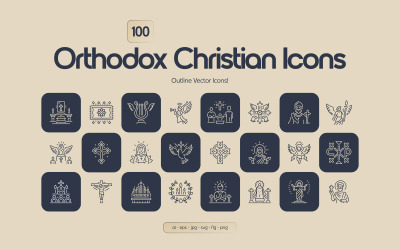 Moderne orthodoxe lijniconen