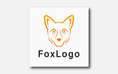 Návrh šablony loga Fox.