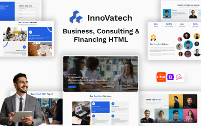InnoVatech – Vállalati és üzleti szolgáltatások HTML-sablonja