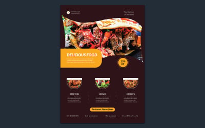 Very Beautiful Food Menu Template Layout