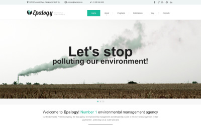 "Alternative Power Responsive WordPress Theme" Responsive WordPress thema №48746