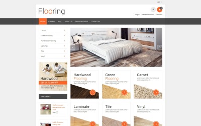 Flooring Responsive Shopify Theme