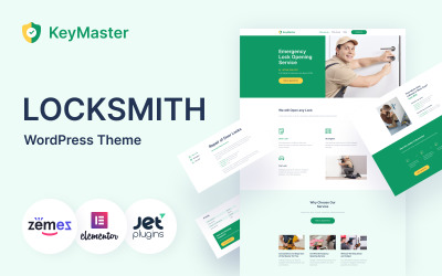 KeyMaster - Biztonsági szolgáltatások WordPress téma