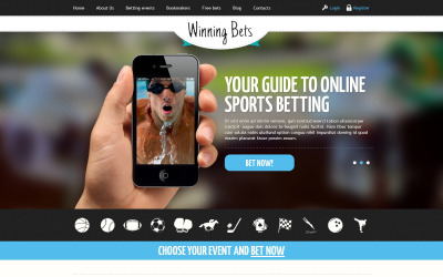 Onlinebets - Site de apostas esportivas online React Next JS Template