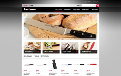 Ножи из лучшей стали для PrestaShop