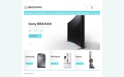 Responsywny szablon Magento #48760 na temat: klimatyzacja