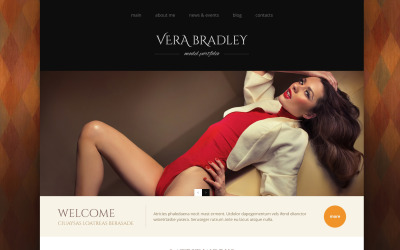 WordPress motiv Model Agency