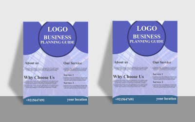 Business Planning Flyer Mockup Design