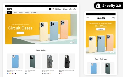 Caseys - Trendigt mode Shopify-tema | OS 2.0